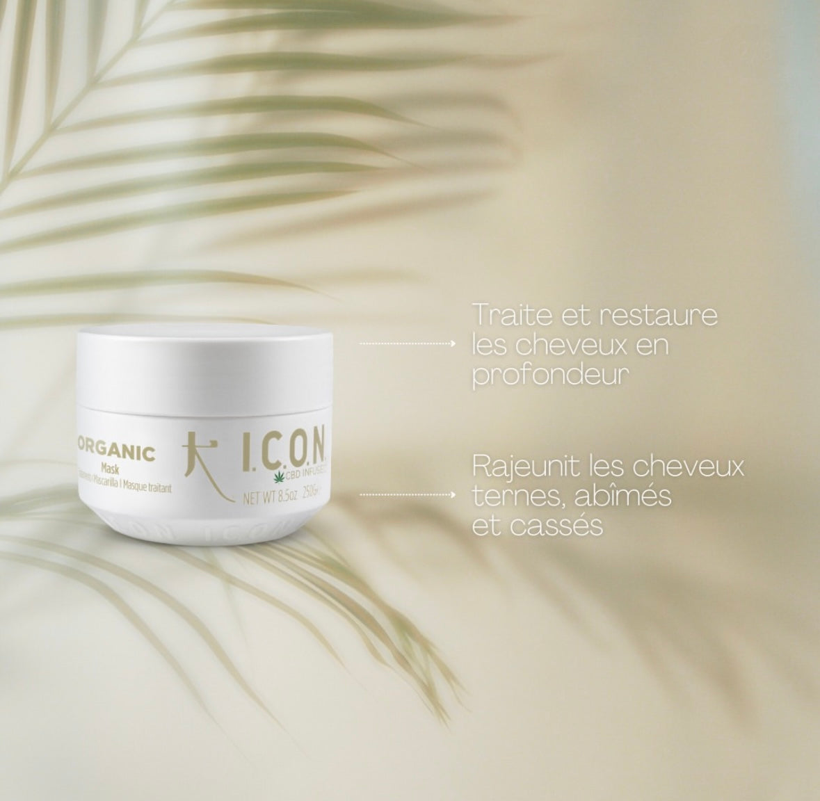 Traitement Masque I.C.O.N. CBD Infused ☘️