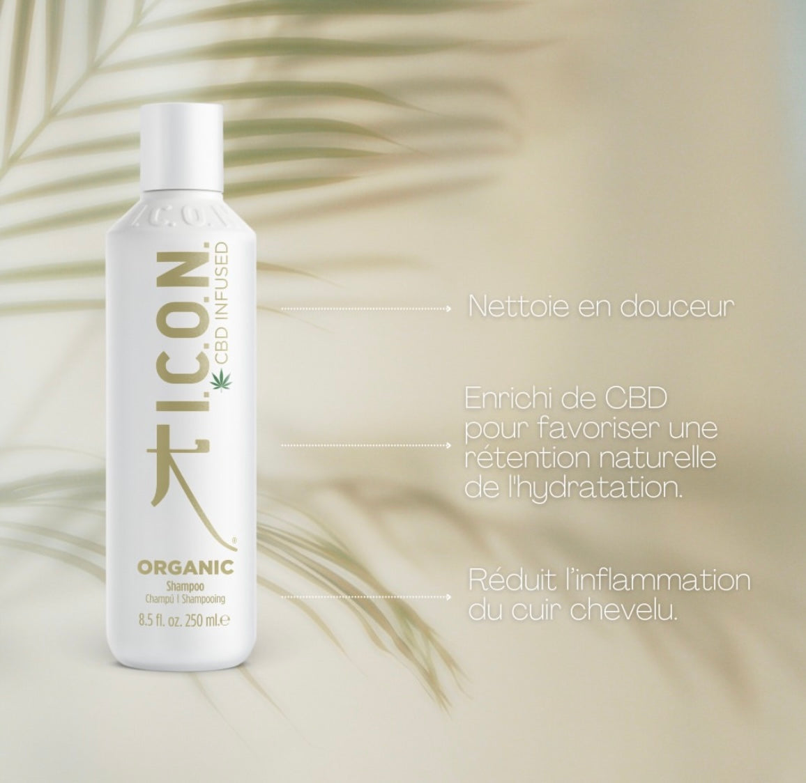 Shampooing I.C.O.N. CBD Infuse ☘️