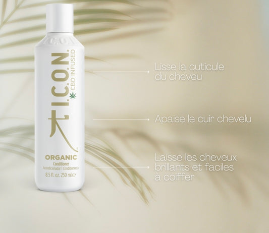 CONDITIONNEUR  I.C.O.N. Organic CBD Infused ☘️